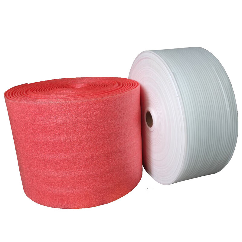Inner packing film epe red pearl cotton foam board environmentally friendly material packaging filler anti-static anti-collision cotton (red) 25 meters long x 10 mm thick 40 cm wide