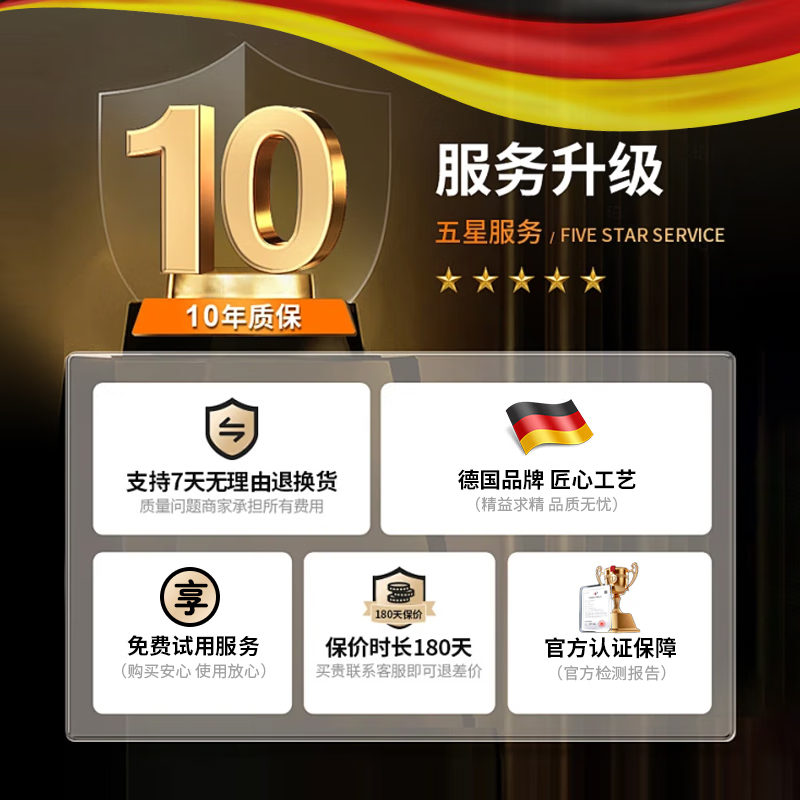 KuChong German vacuum sealing machine for household and commercial use, dry and wet, fully automatic vacuum packaging machine, high-power food antibacterial fresh-keeping machine, plastic sealing machine, no bag picking, bacon and sausage, UV sterilization | Upgraded double-pump high-suction sealing machine + 30 vacuum bags