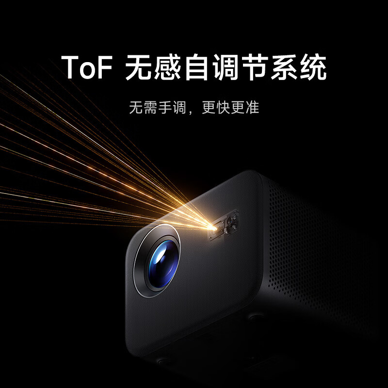 Xiaomi (MI) REDMI Projector 4 Pro Home Projector Smart Home Theater 600 Lumens CVIA Brightness Dual 8W Speakers + Passive Board MEMC Dynamic Compensation REDMI Projector 4 Pro