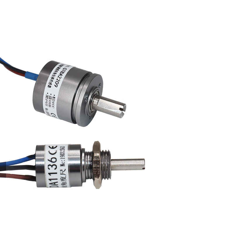 Angle sensor digital potentiometer Hall sensor 0-360 degree current voltage non-connected 0-5 output DC5Vx0-360 xGT-A