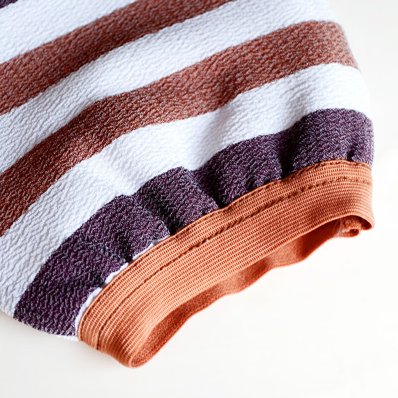 Jieshen Jieshen strong mud rub bath towel double-sided medium gauze bath towel bath rub bath glove bath towel (single pack) light coffee sleeve single pack