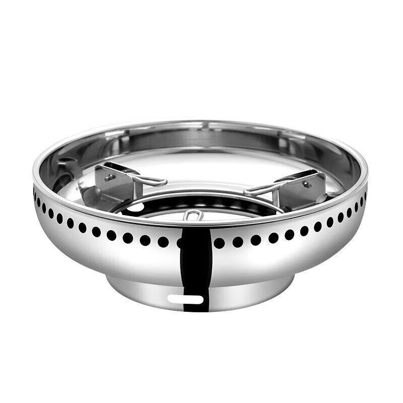 An Junsheng universal thickened stainless steel gas stove windshield gas stove accessories windproof household gas-saving gas stove bracket fire gathering single layer enhancement-fire gathering hood
