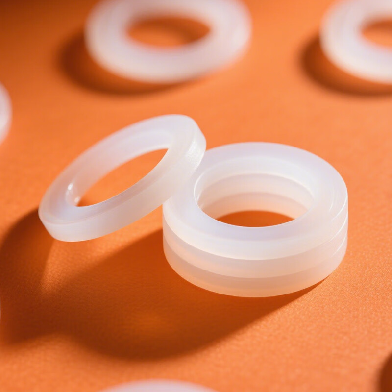 Platinum Silicone Gasket High Temperature Resistant Screw Sealing Ring Anti-Level Pad Faucet Pipe Soft Sealing Pad Shock Absorbing Pad 4 points (pack of 20)