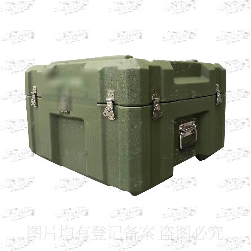 Jingliancheng rotational molding box 650*620*420mm with pull rod rotational molding box storage box combat preparation box equipment box