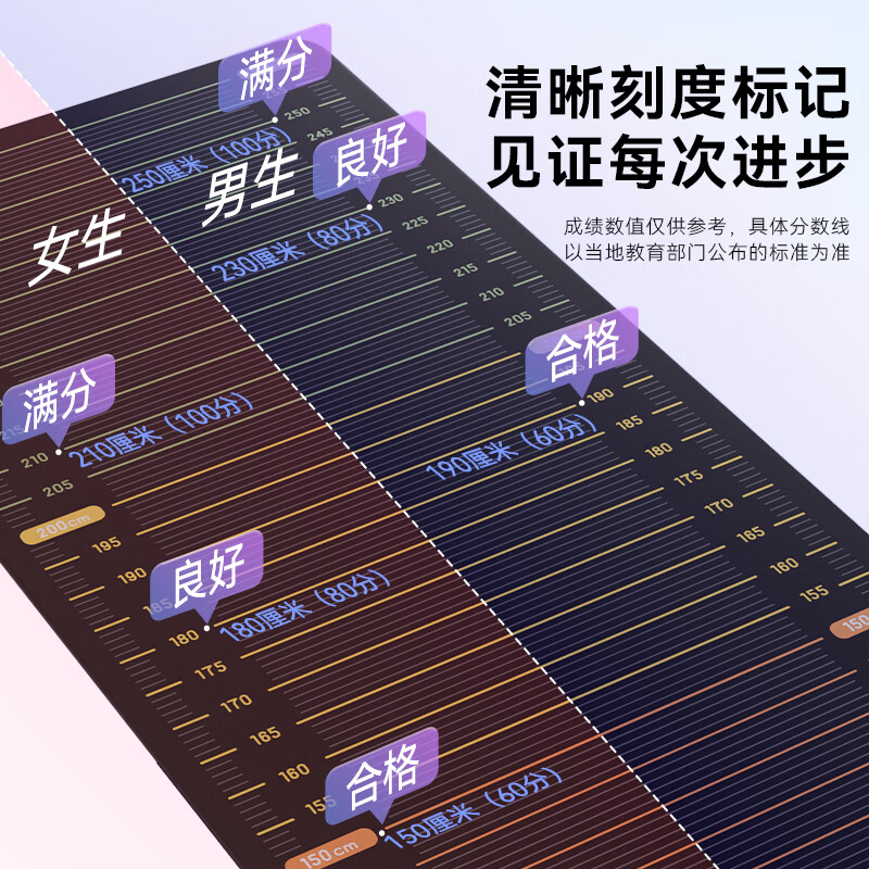 Made in Tokyo, special widened yoga mat for standing long jump test, non-slip home training test mat, high school entrance examination training long jump mat