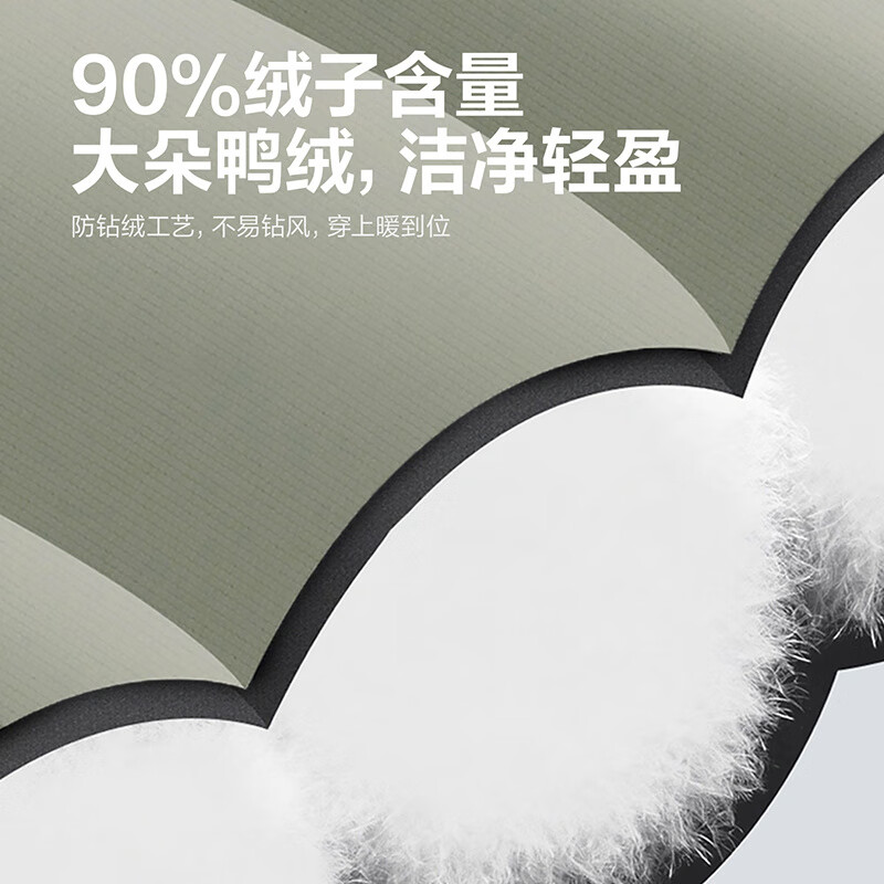 Heilan House stand collar down jacket men's bread jacket Cao Jun's same style Mountain is not high series jacket men's winter