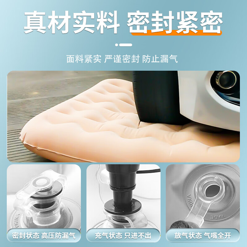 Lumanman BMW X5 special car air mattress sleeping pad car sleeping artifact rear seat car automatic black basic model comes with 2 storage piers + 2 headrests + storage bags Lifetime warranty BMW X5 special car bed