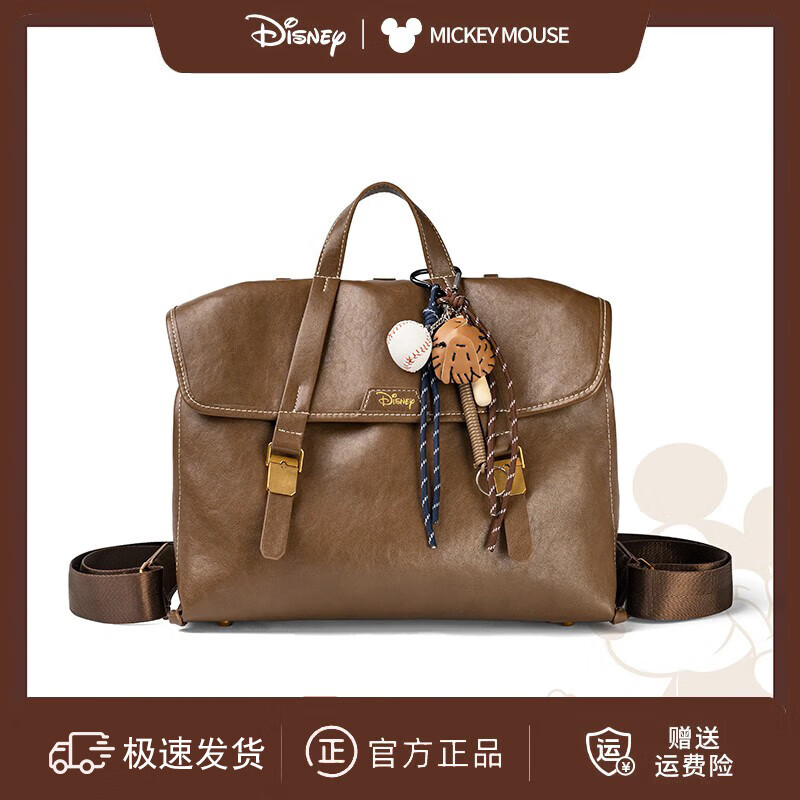 Disney (Disney) Women's New Backpack for Travel, Commuting, Lightweight Crossbody, Large Capacity College Student Backpack, Birthday Gift for Girls