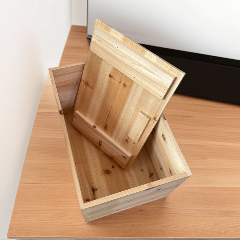 Ye Yu's free combination widened solid wood box storage box tatami bed can sit on the spliced bed box multi-functional storage box fir thickness 1.7cm top open lid 31*31*31 actual size 1cm smaller