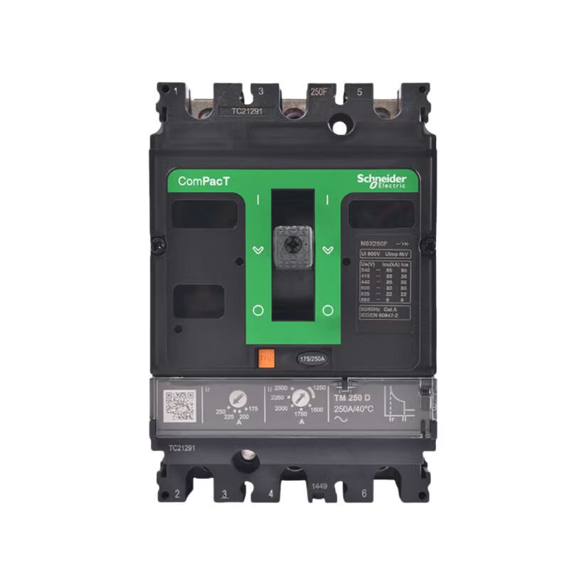 Schneider plastic case circuit breaker NSX250F3P/nsx400n marine circuit breaker air switch 3PNSX630N 16A 3P