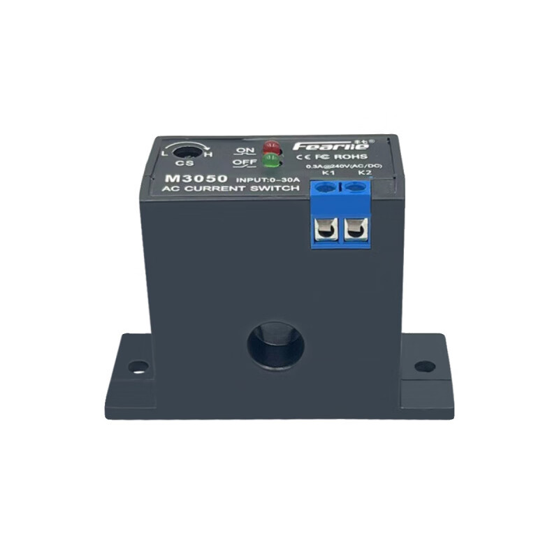 Fengqi brand M3050 current detection relay sensor switch linked alarm controller 0.5-200A normally closed