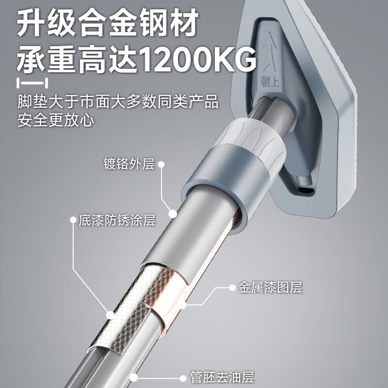 Peak horizontal bar home indoor pull-up device children's hanging ring adult punch-free door training fitness equipment swing upgraded anti-slip - strong load-bearing 96-135cm + hanging ring