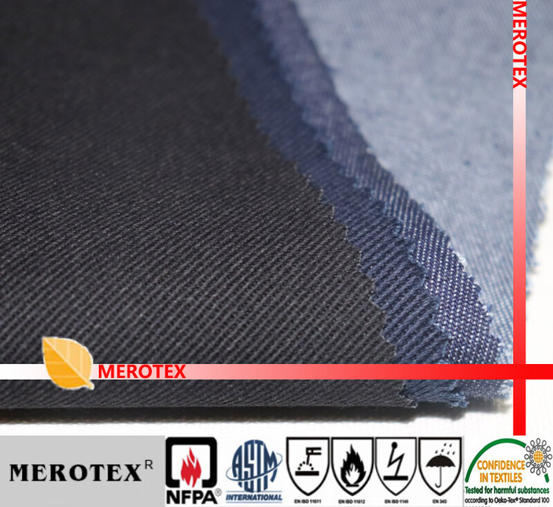 Cotton fire-proof cloth, fire-fighting welding work cloth, thickened, wear-resistant and high-temperature resistant, fresh and soft fabric