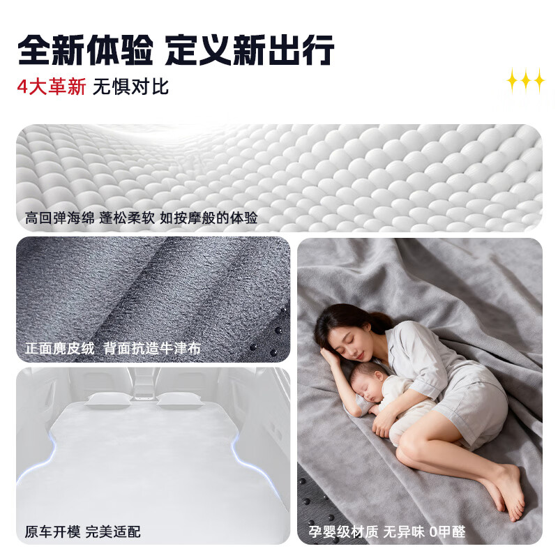Huihe Chengwenjie M7 Zhijie r7 car mattress sleeping pad camping equipment trunk sleeping back row travel portable inflatable