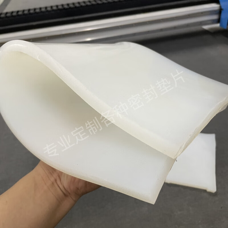 Zhihuishu super soft 5 degrees 10 degrees 20 degrees 30 degrees silicone sheet gasket processing custom high temperature resistant silicone rubber sheet seal ring 40 degrees 100*100*10MM