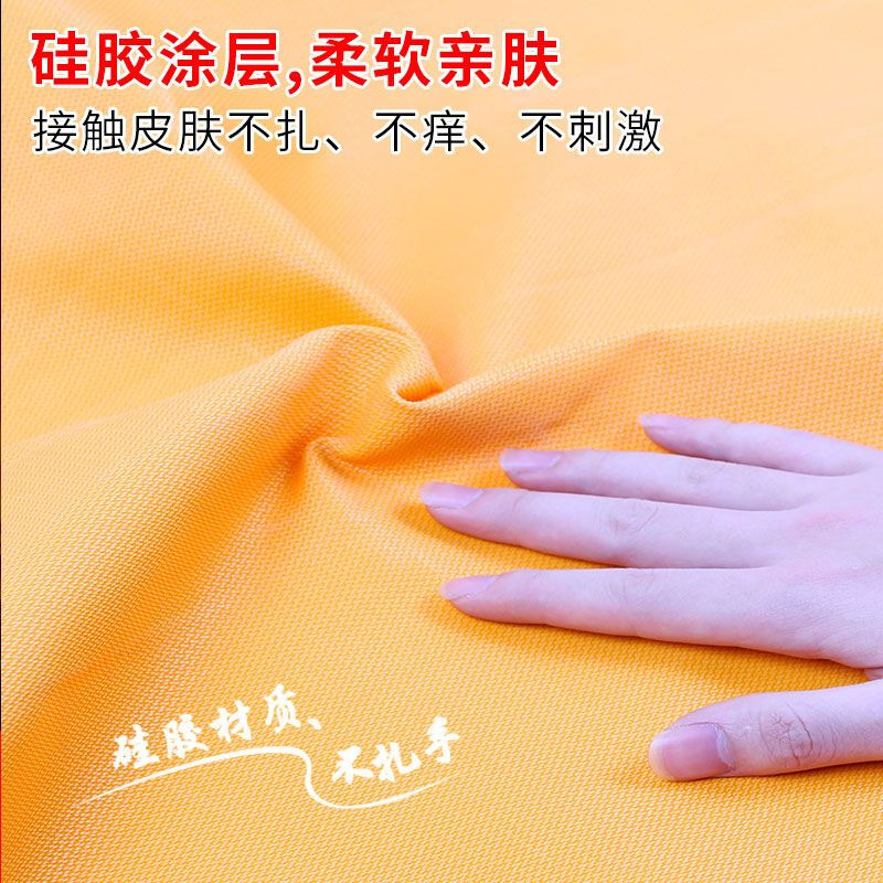 Mo Peng fire extinguishing blanket silicone 1.5 fire blanket household m1m fire escape life-saving kitchen fire extinguishing double-sided silicone 1M*1M