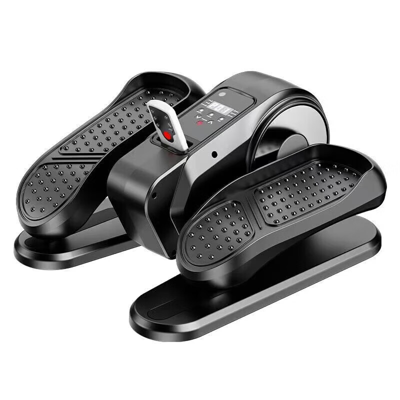 Stepper rehabilitation training bicycle for middle-aged and elderly upper and lower limbs recovery exercise artifact home fitness equipment white - intelligent counting + adjustable resistance active