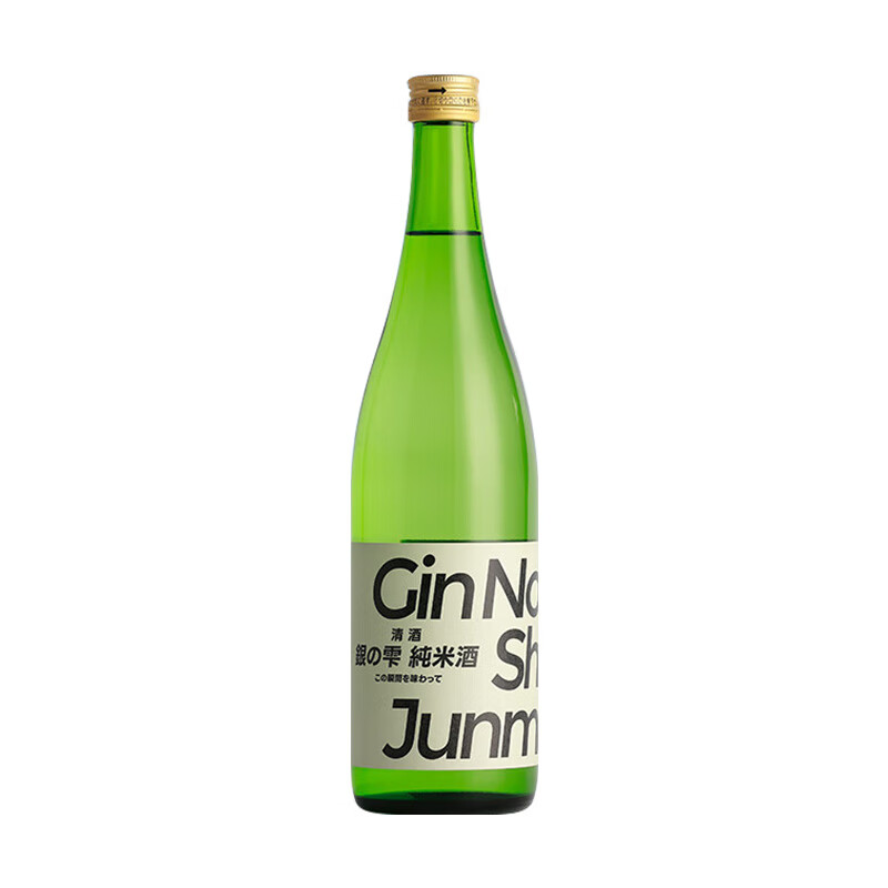 Ginshizuku Junmai Sake 720ml Japan imported sake Kito Domon Shuzo Japanese food accompaniment