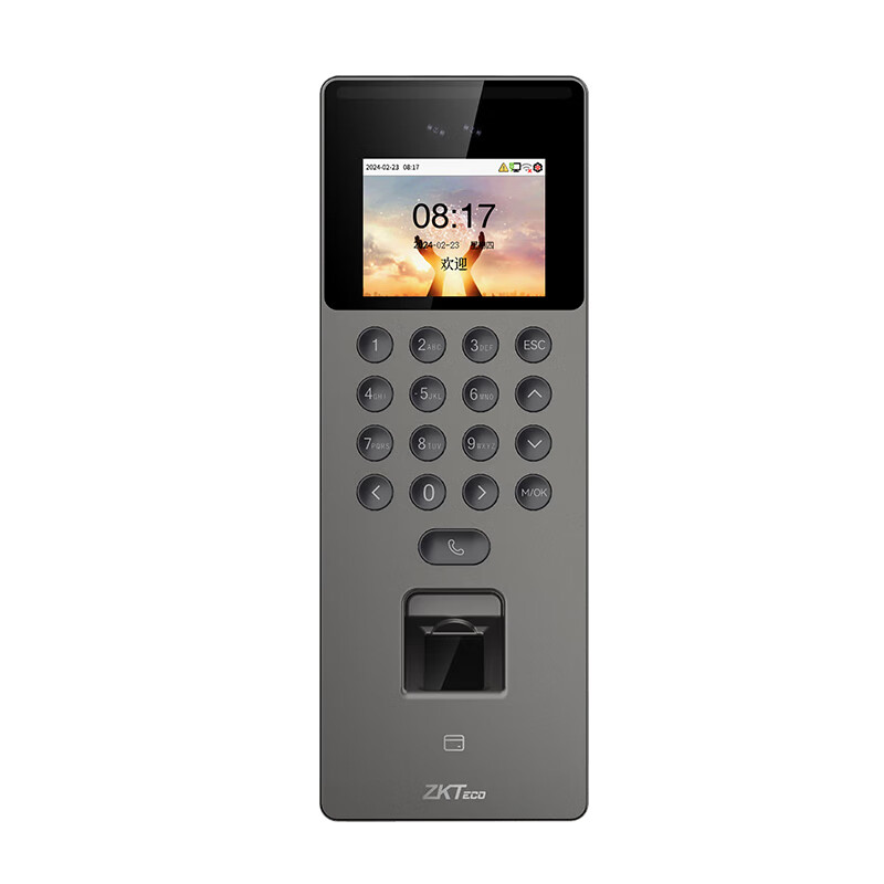 ZKTECO Entropyji face recognition access control machine all-in-one facial attendance video intercom access control system brush face fingerprint password card mobile phone door opening electronic smart automatic door magnetic lock controller set Z11