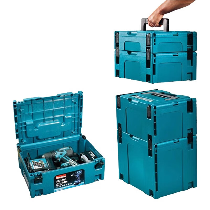 Makita (MAKITA) original tool box multi-functional parts storage box electrician suitcase industrial folding box transport truck