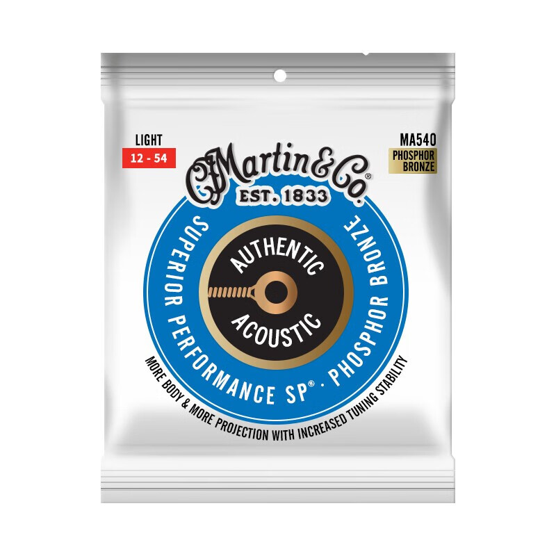 MARTIN MA540 acoustic guitar folk guitar 4100 universal string set phosphor bronze 012/054 folk strings