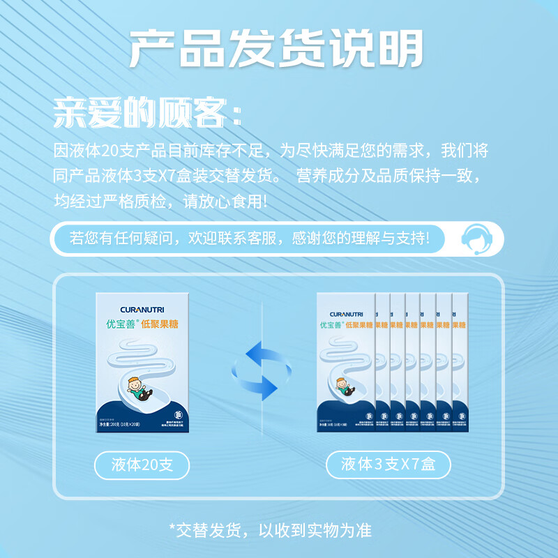 Youbaoshan liquid fructooligosaccharide prebiotic water-soluble dietary fiber for babies, children and pregnant women (95 pulp) 10g*20 pieces