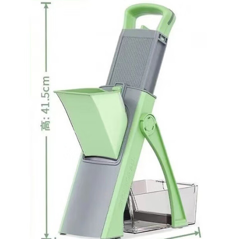 German multifunctional vegetable cutting artifact universal vegetable cutter home kitchen grating, slicing and dicing green upgraded thickened blade collection cleaning brush