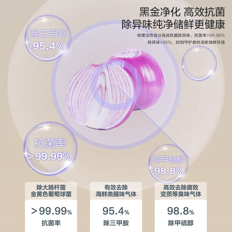 20% subsidy for home appliances small refrigerator double door household first-class energy efficiency variable frequency air-cooled frost-free hot-selling Top 1 158 upgraded odor-free and does not occupy an area 68L