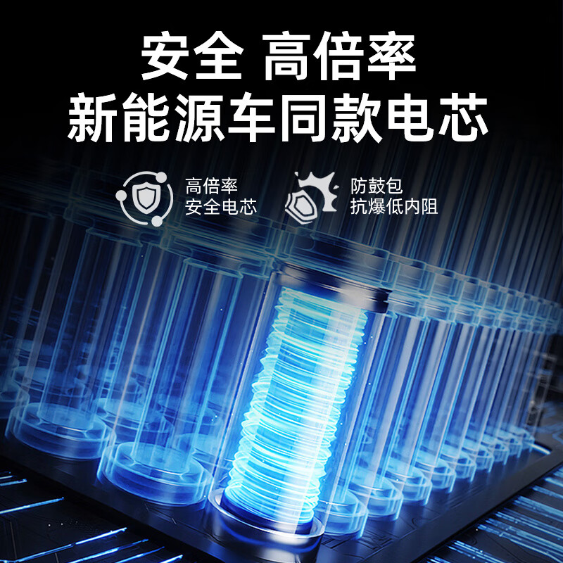 Future emergency starting power supply, air pump, all-in-one car, on-board power bank, battery charger, outdoor