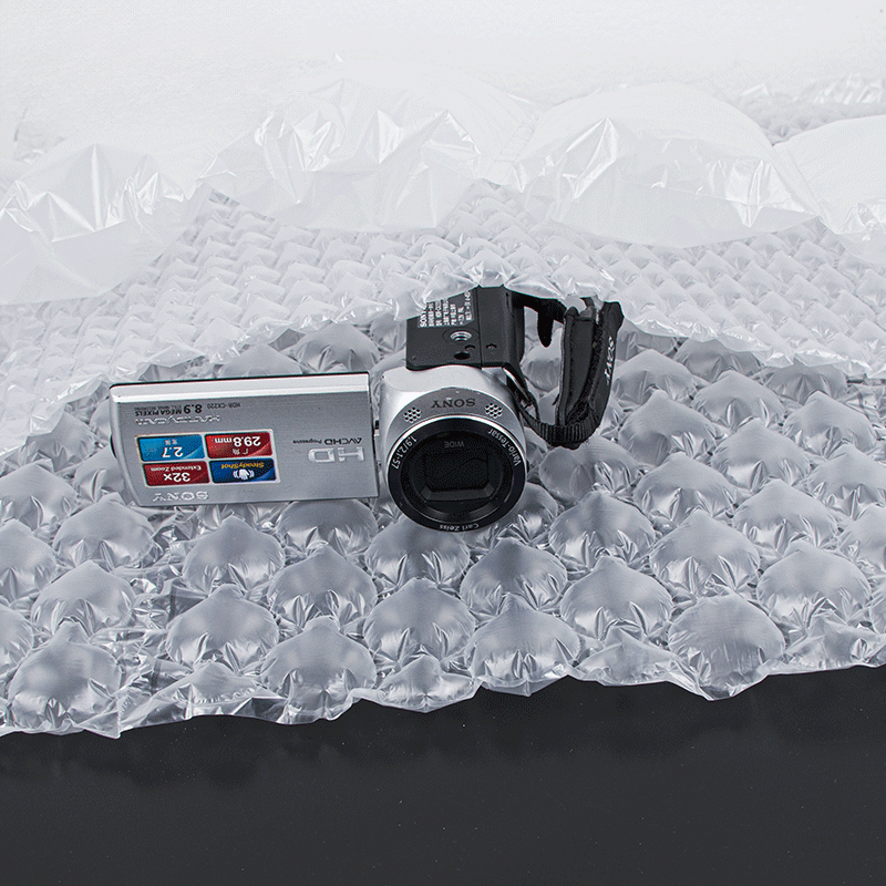 Xiekai gourd film bubble film gourd bubble film bubble pillow inflatable pillow gourd bubble bubble bag bubble film air cushion Jingcang Suda thickened large bubble width 40*32cm*300 meters