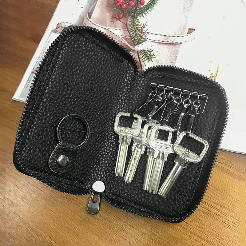 Ye Yu Key Bag Men's and Women's Key Bag Universal Car Large Capacity Multi-Function Key Chain Storage Bag Simple and Compact Home Modern Girl