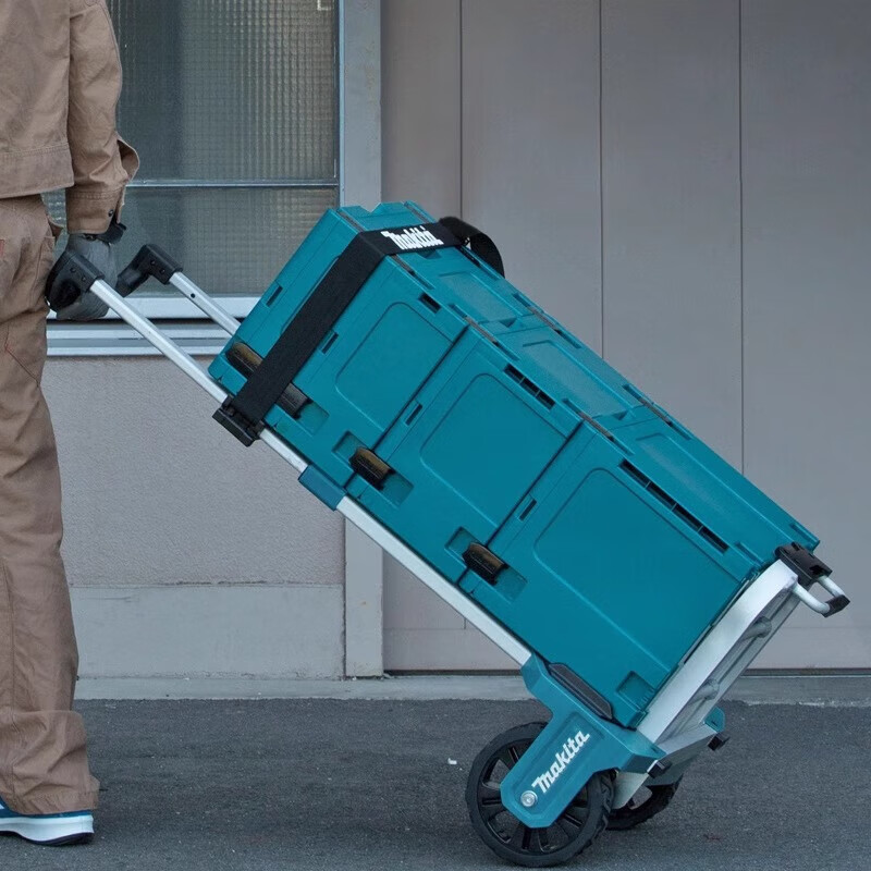 Makita (MAKITA) original tool box multi-functional parts storage box electrician suitcase industrial folding box transport truck