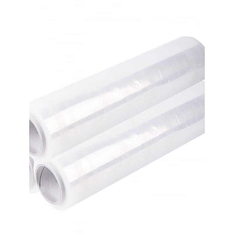 Industrial high-viscosity PE stretch film self-adhesive stretch packaging film 11 pounds * 50 cm wide 2800 meters / box 4 rolls