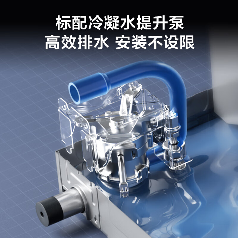 TCL one-price all-inclusive central air-conditioning large 3-horsepower duct machine one-to-one hidden embedded ceiling air conditioner first-class energy efficiency household air conditioner KFR-75FW/AF2Zb+F1