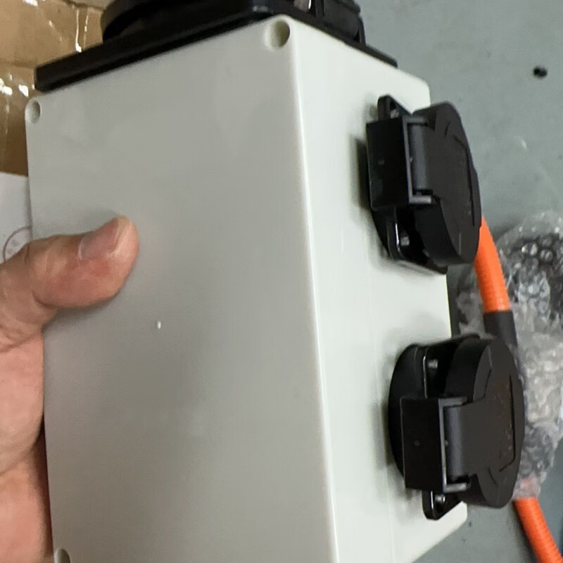 Charging pile electrical adapter conversion plug new energy vehicle electric motorcycle 220V adapter electric vehicle RV adapter AC DC integrated electrical adapter electric bicycle