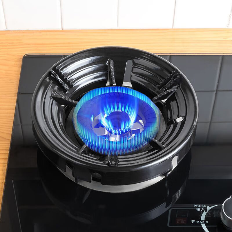 Universal gas stove fire-concentrating windshield, household gas stove stand support, energy-saving ring, universal non-slip windshield bracket sub-accessories, upgraded five-claw universal/anti-slip/anti-rust/high temperature resistance
