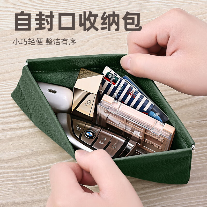 Banyanu 2025 New Genuine Leather Women's Wallet Women's Large Capacity Cowhide Storage Bag Women's Simple Portable Coin Purse Women Gray-Long Style_(First Layer Cowhide)