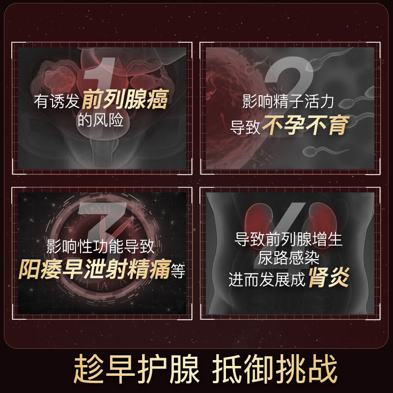 Purple Lycopene 40mg*60 Capsules Men's Prostatitis Preparation Pregnancy Frequent Urination Urinary Urgency Imported from the United States Double Bottle Lycopene Soft Capsules 40mg*60 Capsules