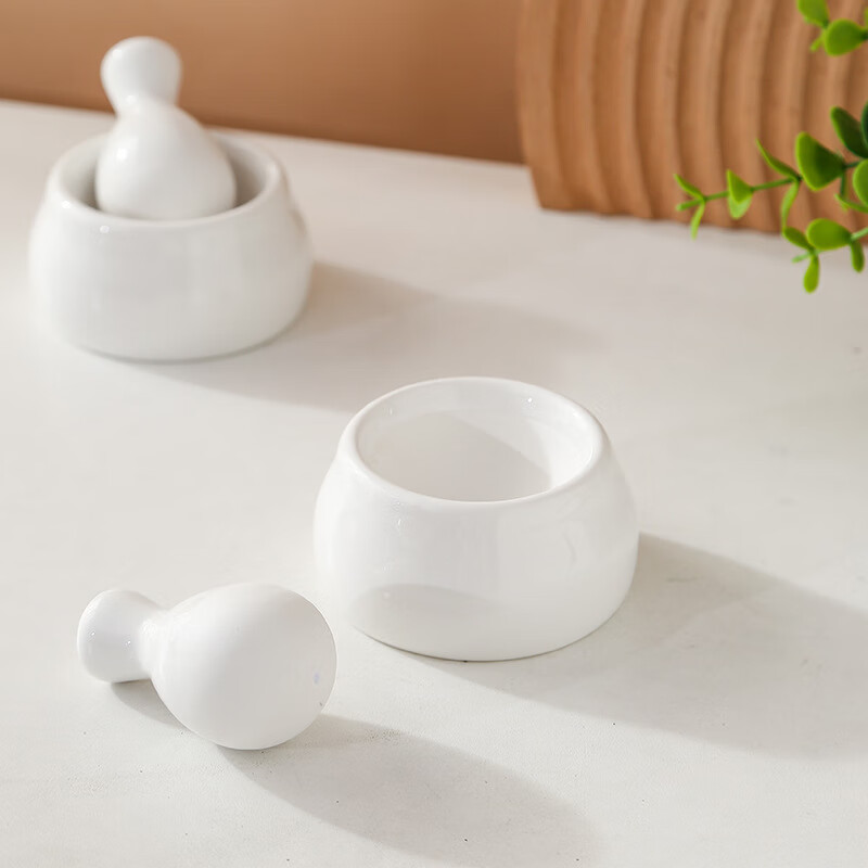 Zi Jiafu Y ceramic grinding bowl Japanese style ceramic bowl food grinding bowl set ceramic baby food supplement manual grinding bowl main picture