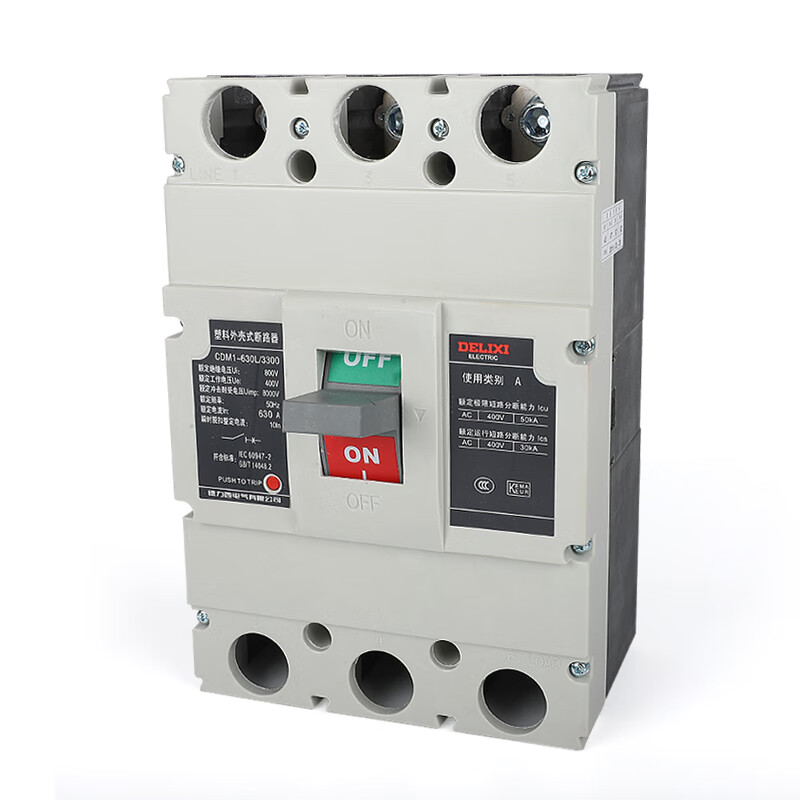 CDM1-630L/3300 molded case circuit breaker 400A 500A 630A three-phase main switch 500A 3P