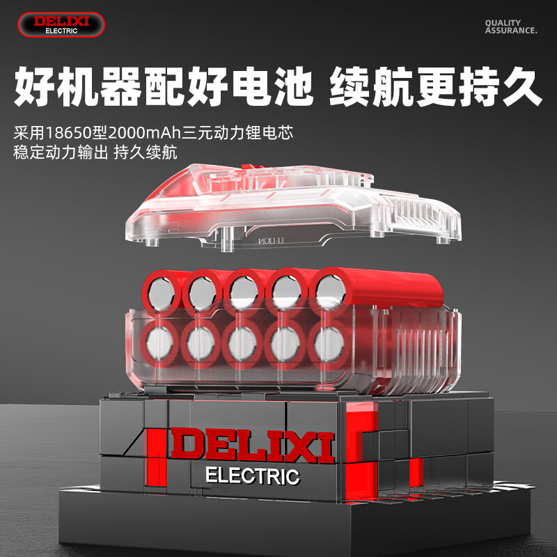 DELIXI ELECTRIC Delixi household electric chain saw lithium-electric logging saw hand-held tree felling chain saw cutting machine