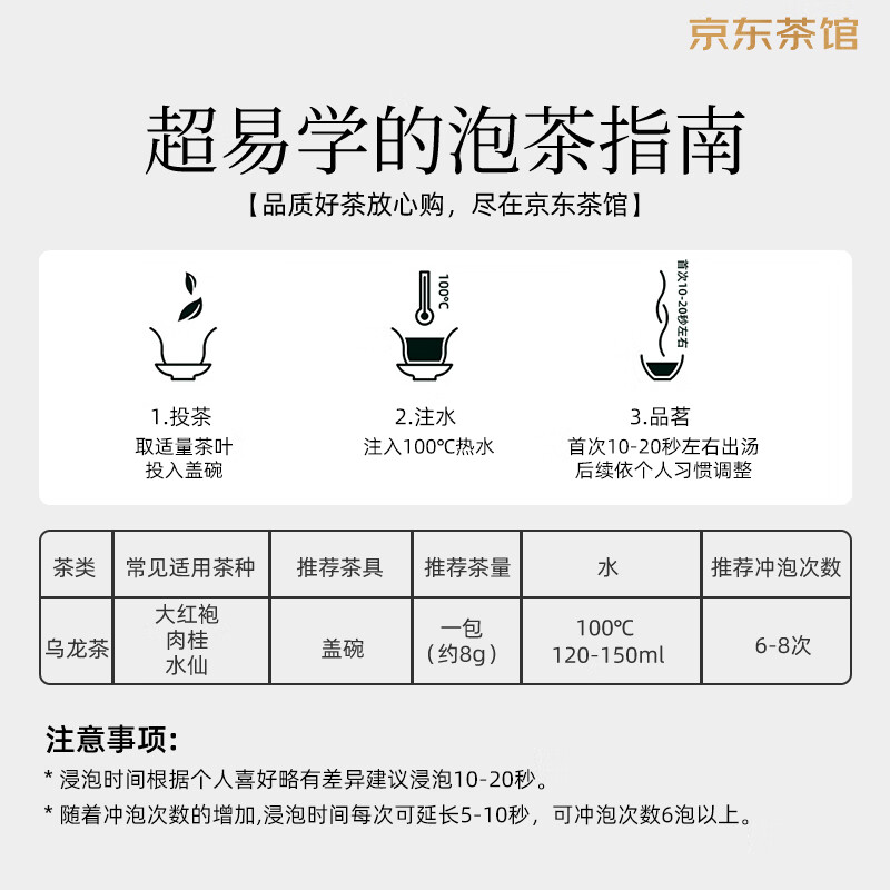 Huaxiangyuan Oolong Tea Wuyishan Rock Tea Cinnamon Grade 1 16.6g Zhongzuhuo Gift Boxed Tea
