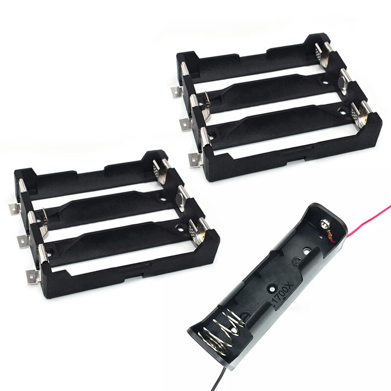 Dafuri 21700 lithium battery box PCB pin type 1 cell/2 cells/3 cells/4 cells series/parallel battery slot 3.7v base 21700 1 cell pin type