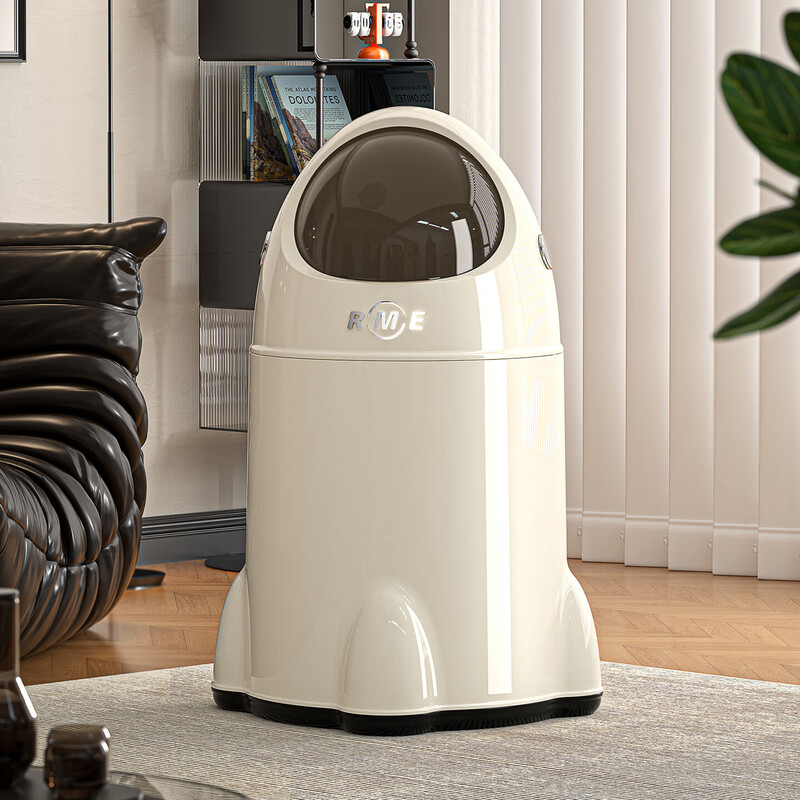 Living room trash can 2025 new model household bend-free high-looking simple bedroom kitchen trash can toilet paper basket Bordeaux red with wheels