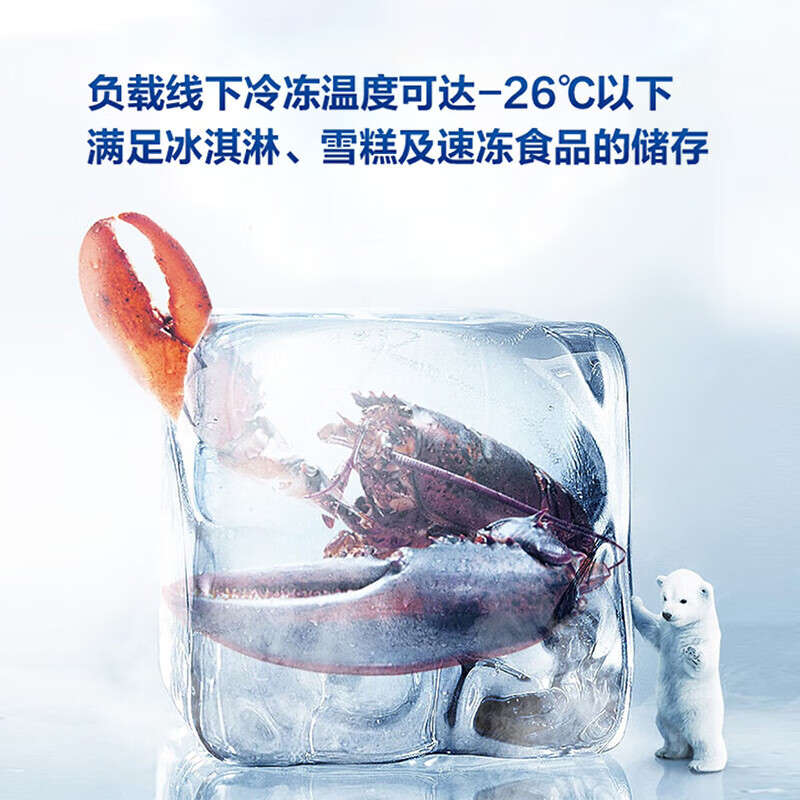 Xinfei 201L single-temperature household refrigerator freezer freezer first-level energy-saving wide-range temperature variable BC/BD-201KHAT