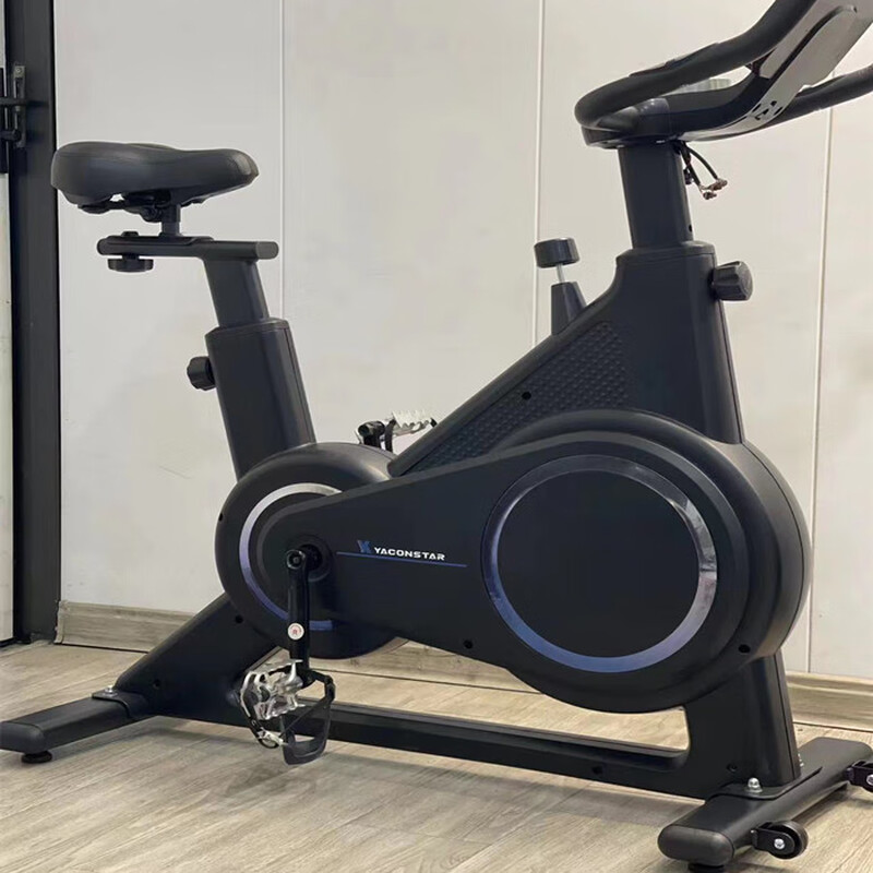 YACONSTAR's popular shuttle magnetic silent all-inclusive rechargeable spinning bike intelligent ten-speed resistance fitness basic model-stepless resistance adjustment