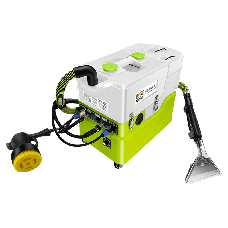 Aotian Portable Curtain Mattress Fabric Sofa Carpet Cleaning Machine Small Dry Foaming Brush Head Steam Cold Water Large Suction Spraying and Extraction Multifunctional Housekeeping Machine 12 Liter Steam Mite Remover Fabric Version (With Foaming Brush)