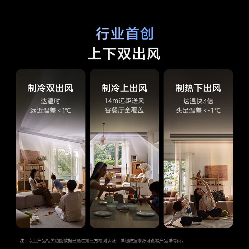 Midea Navigator central air conditioner fourth generation/third generation one-to-four, new product upgrade, solar oxygen sterilization, high-end intelligent whole-house air manager, one price all-inclusive, Navigator fourth generation, 6 HP, fourth generation, one-to-four 90-120