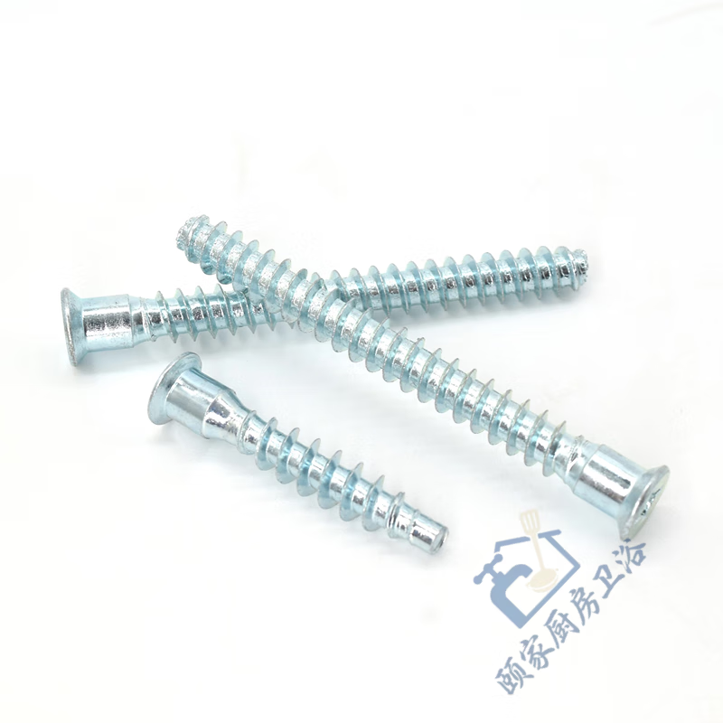 Ye Yu's countersunk head inner hexagonal mountain thread cross furniture self-tapping screws kitchen cabinet straight repair wood screws M5M6M7 M6.3*50 inner cross (without wrench) 20 pieces immediately/only a loss of 200