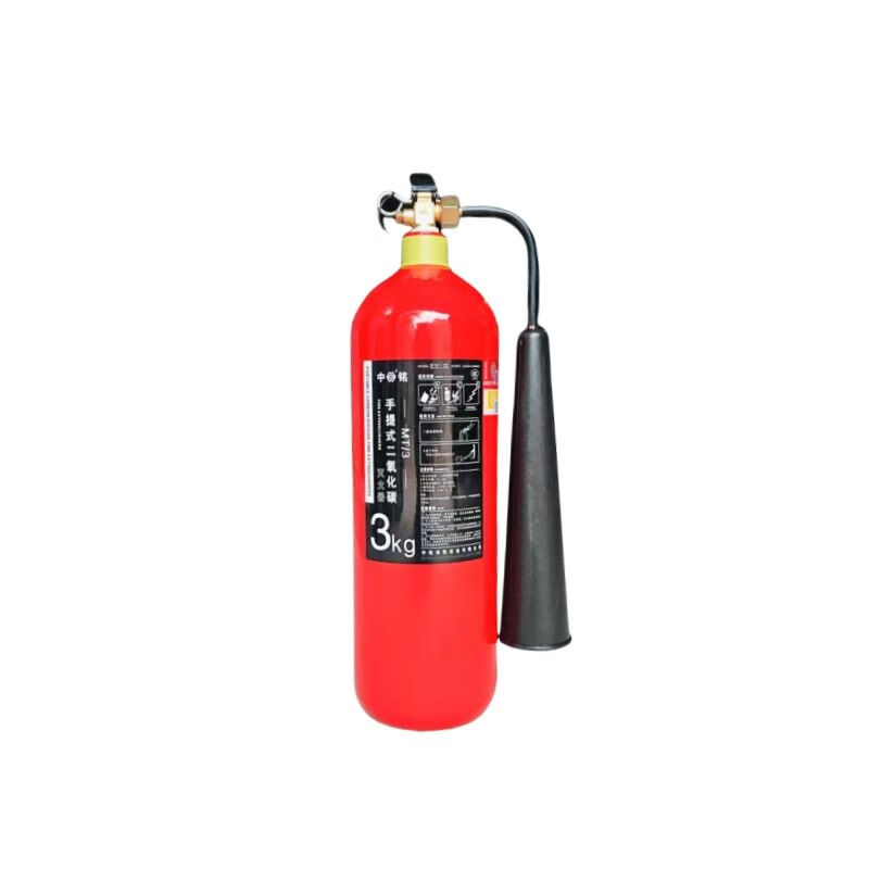 Carbon dioxide fire extinguisher 235 machine room precision instrument special dry ice 3kgco2 dioxide 5kg set new date alloy steel